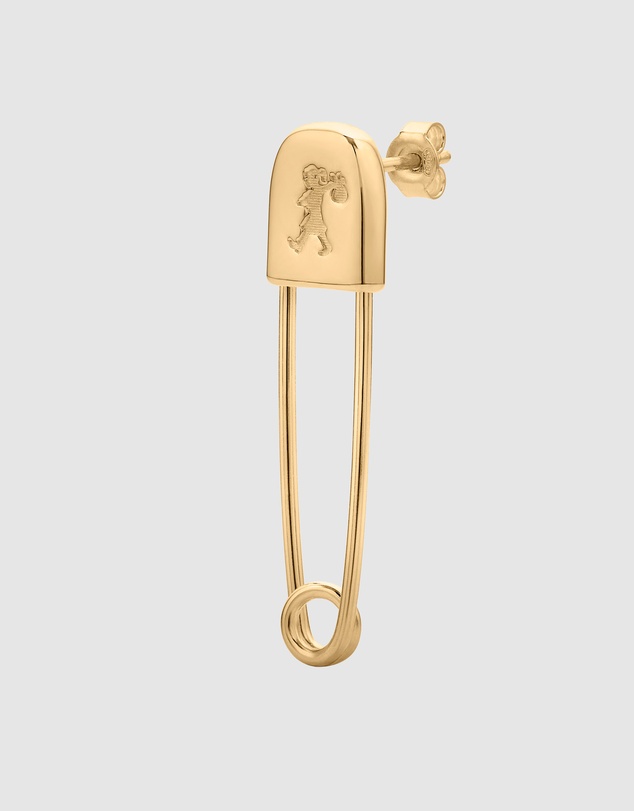 Karen Walker - Runaway Safety Pin Studs