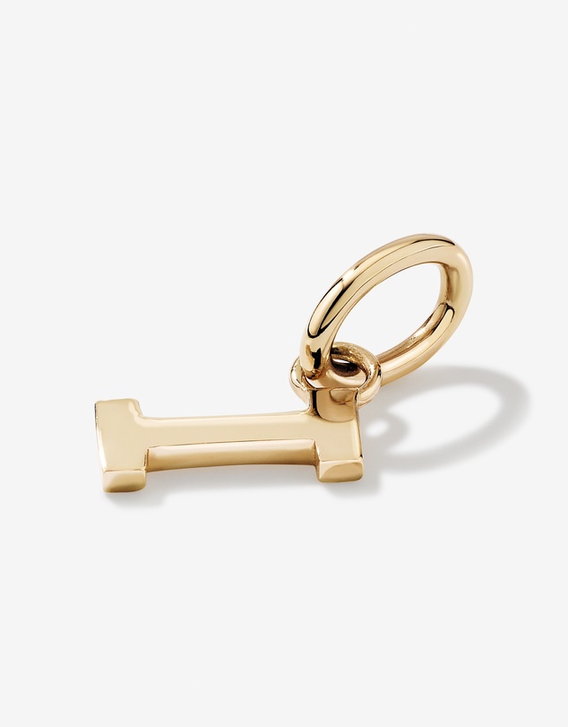 Michael Hill - Letter I Initial Pendant in 10kt Yellow Gold