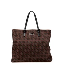 Pre-Loved by Azura Reborn - Pre-Loved fendi Patterned Canvas Tote Bag