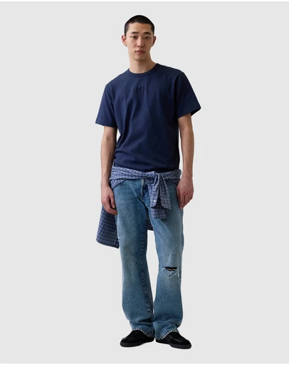 GAP - SS HVY Corp Logo Tee
