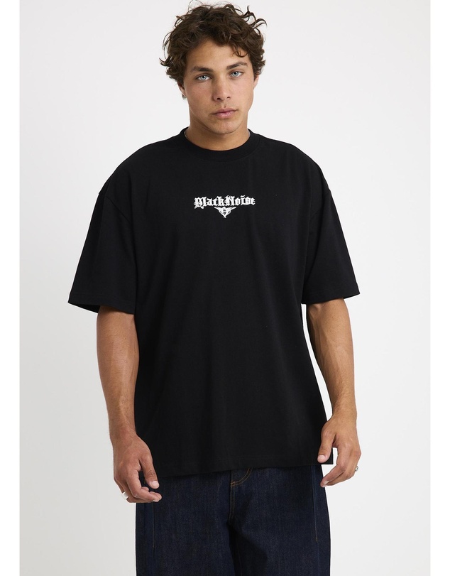 Black Noise White Rain - Crude Short Sleeve T-Shirt
