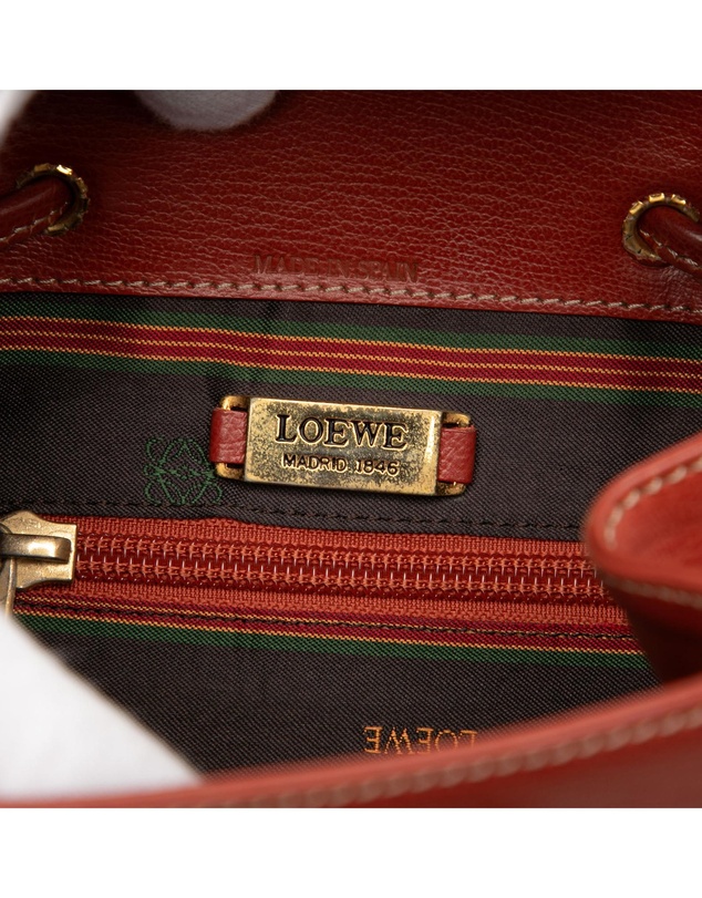 Pre-Loved by Azura Reborn - Pre-Loved Leather Velazquez Twist Backpack