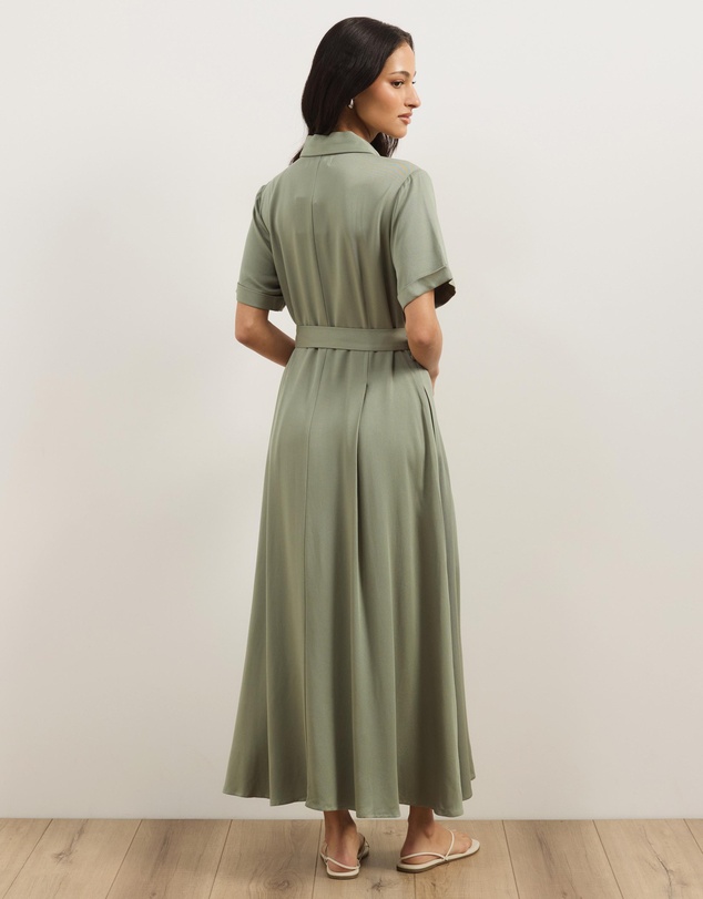 Atmos&Here - Harriet Viscose Shirt Dress