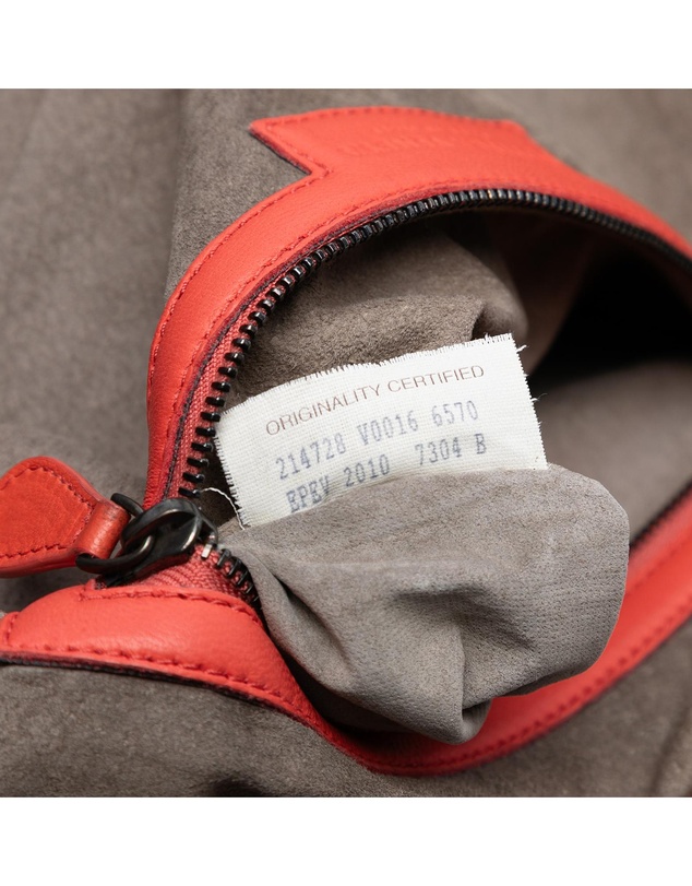 Pre-Loved by Azura Reborn - Pre-Loved Nappa Intrecciato Zip Tote