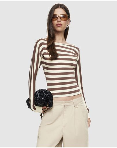 Sorbet Cocoa Stripe
