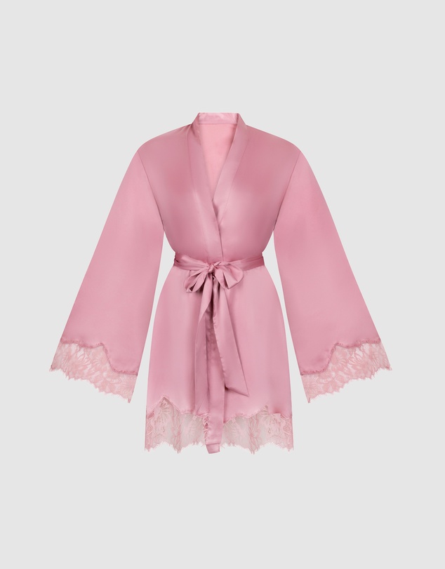 Hunkemoller - Satin Lace Valerie Kimono