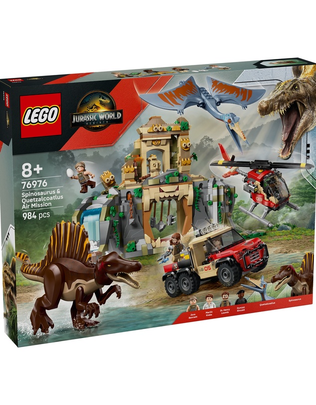 LEGO - 76976 Spinosaurus & Quetzalcoatlus Air Mission
