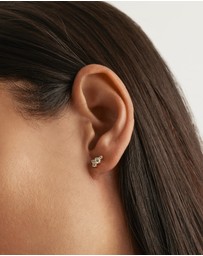 By Charlotte - Mist Stud Earrings
