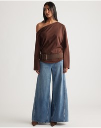 Decjuba - Ally Tipped Shoulder Tee