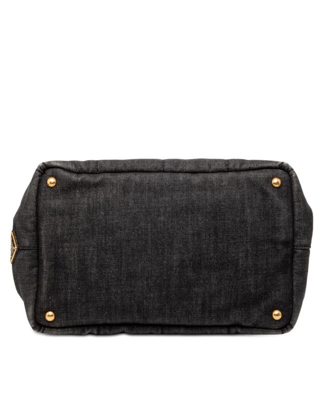Pre-Loved by Azura Reborn - Pre-Loved Small Denim Canapa Logo Satchel