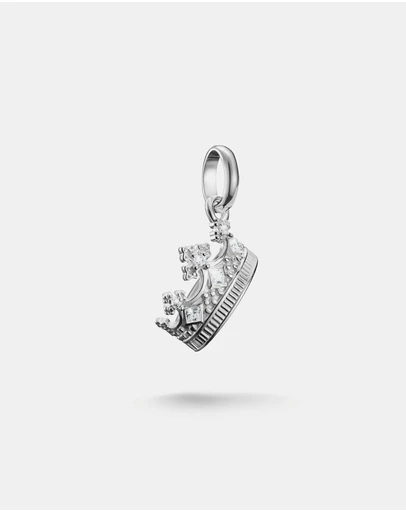 THOMAS SABO - THOMAS SABO Connect Charm crown with stones silver