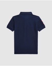 Polo Ralph Lauren - Big Pony Cotton Mesh Polo Shirt - Babies-Kids