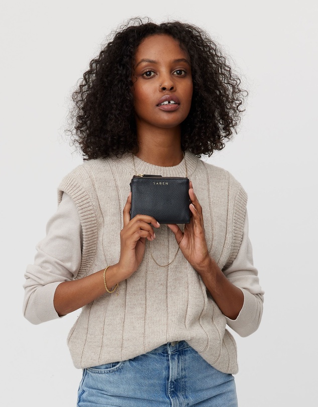 SABEN - Delilah Small Leather Bifold Wallet
