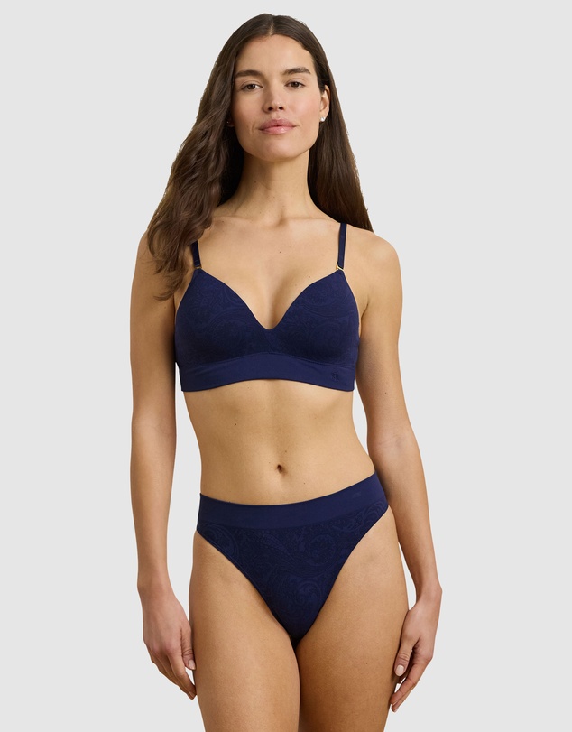 Lauren by Ralph Lauren - Lauren Seamless Paisley Jacquard Thong