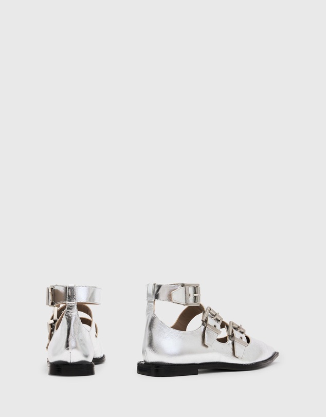 AllSaints - Susan Buckle Shoes - Women's