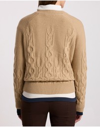 David Lawrence - Gianna Cable Knit Jumper