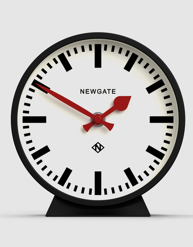 Newgate - Newgate Railway Mantel Clock Cave Black