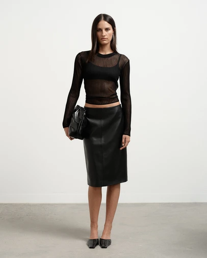 Witchery - Split Back Midi Skirt