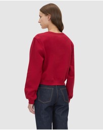 C&M CAMILLA AND MARC - Maren Crop Emb Tracksuit Top