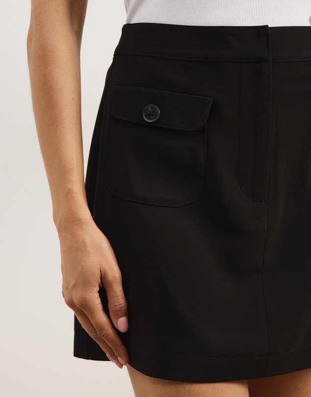Atmos&Here - Vaila Patch Pocket Mini Skirt