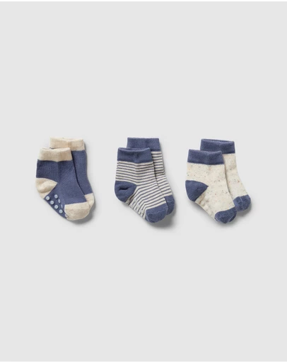 Wilson & Frenchy - 3-Pack Baby Socks - Babies