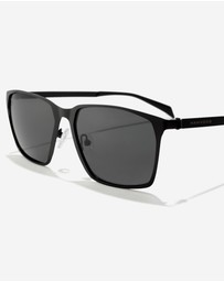 Hawkers Co - HAWKERS Track Flex - Polarized Black Dark Sunglasses for Men