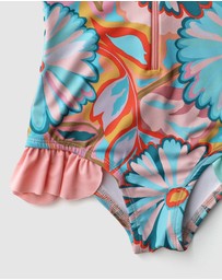 WITH LOVE FOR KIDS - Frills Long Sleeve Swimmers - Babies - Kids