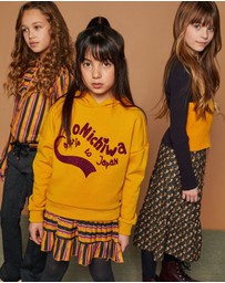 NONO - Nona Stripe Skirt - Kids-Teens