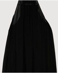 Revibe - Repaired Minima Esenciales Reese Tie Back Maxi Dress - AU 8