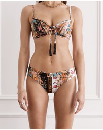 Aqua Blu Australia - Sonnet Courtney Cross Front Pant