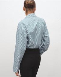 M.N.G - Oversize Striped Shirt