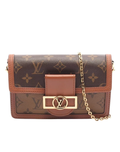 Pre-Loved by Azura Reborn - Pre-Loved Monogram Reverse Dauphine Chain Wallet