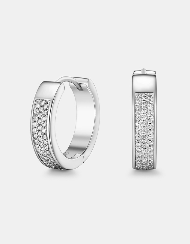 Mestige - Lara Earrings - Silver Plated