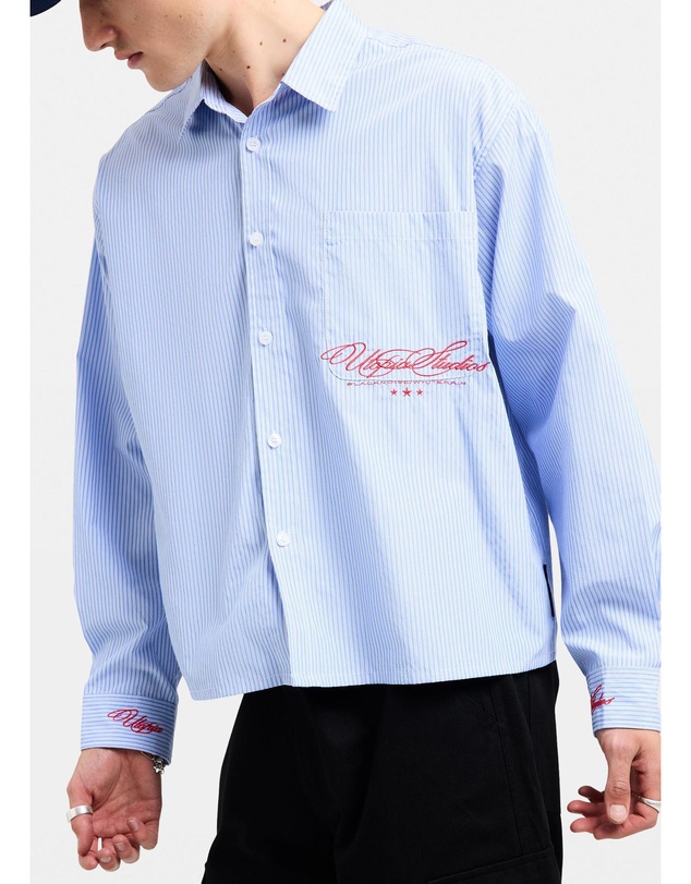 Black Noise White Rain - Still Air Long Sleeve Shirt