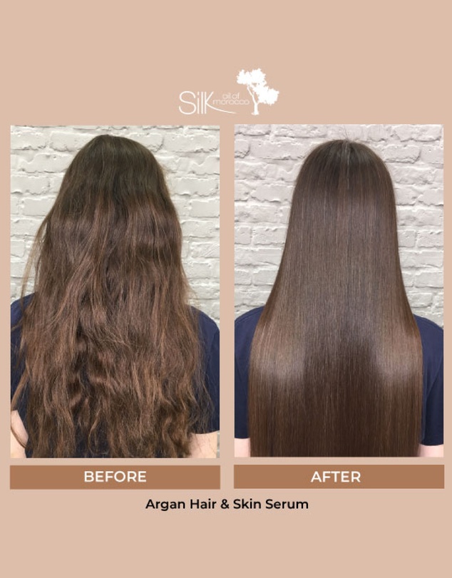 Silk Oil of Morocco - Argan Hair and Skin Treatment - Sweet Honey - 250ml