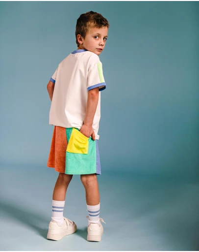 Rock Your Kid - Terry Splice Shorts - Kids-Teens