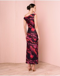 Azzurielle - Vlasta Off Shoulder Maxi Dress
