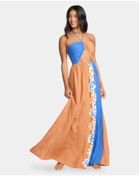 Billabong - Womens Trippin Drippin Maxi Dress