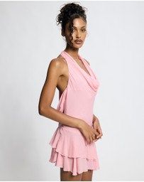 Lover - Samantha Asymmetric Mini Dress