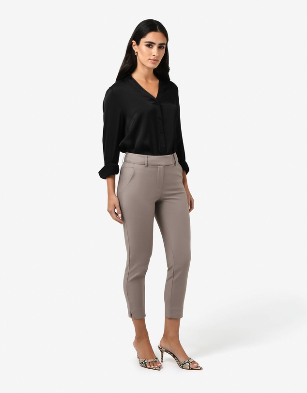 Forcast - Josie 2 Cropped Notch Pants