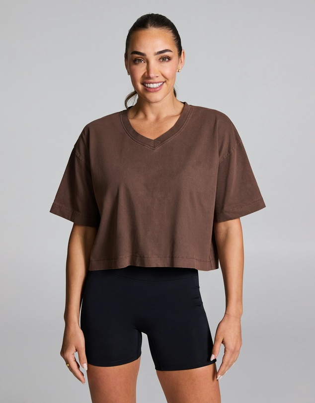 Rockwear - V Neck Hip Length Tee
