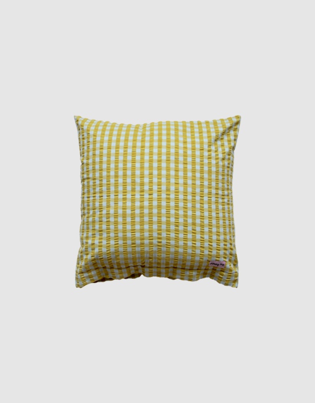 Mosey Me - Citrus Seersucker Euro Pillowcase Set