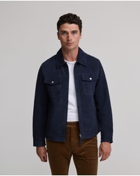 Oxford - Suede Trucker Jacket
