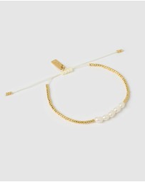 Arms Of Eve - Seline Gold and Pearl Bracelet
