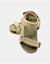 Human - Epic Kids Raffia Sandals