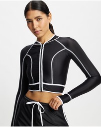 Duskii - Long Sleeve Classic Panel Rash Top