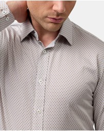 Brooksfield - Premium Print Shirt