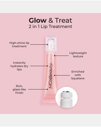 MCoBeauty - Glow & Treat 2-In-1 Lip Oil Treatment - Berry