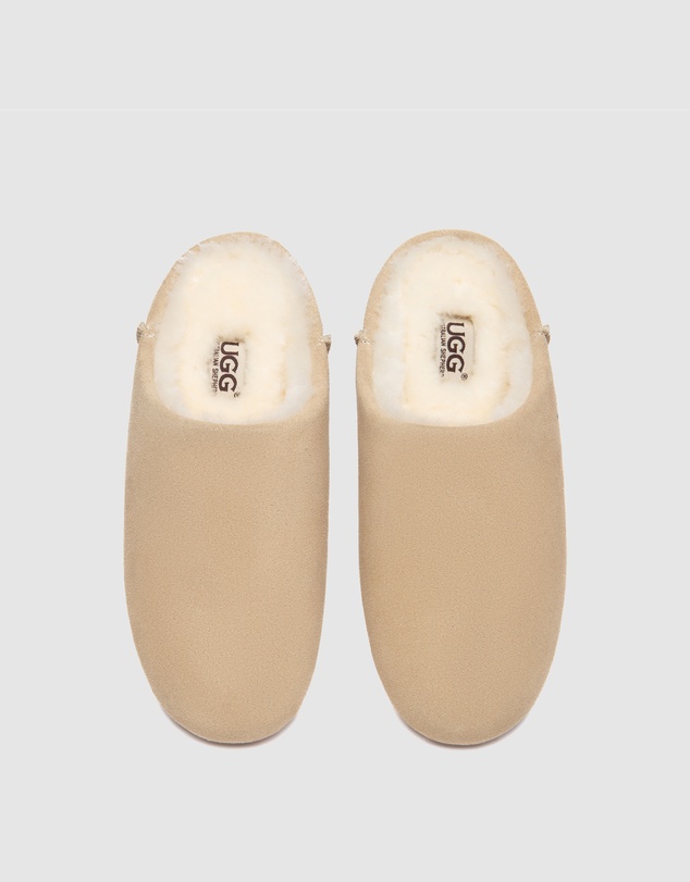 EVERAU - Australian Shepherd Ugg Somni Cow Suede Upper Loafer Oxfords Flats