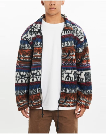 Vintage by The Real Deal - Pre Loved - Vintage 90s Aztec Fleece Jacket